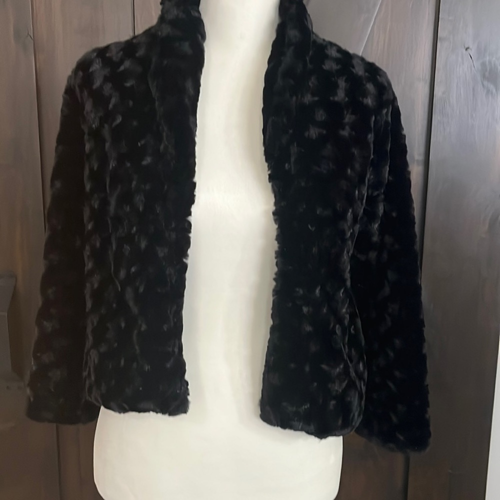 Blink Girls Fake Fur Jacket sz 10
